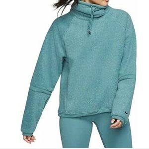 Nike Therma Training Fleece Cowl Neck Pullover NWT